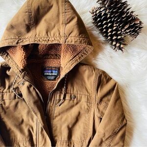 Patagonia Prairie Dawn Parka // Sherpa Lined Coat small